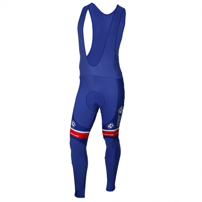 2016 Team FDJ Lange Trägerhose Blau WNXF364