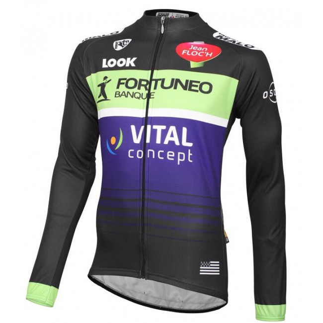 2016 FORTUNEO-VITAL CONCEPT Fahrradtrikot Langarm SAUT673