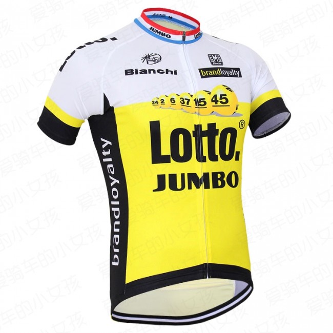 2016 Lotto Fahrradbekleidung Kurzarm Radtrikot JDCC165