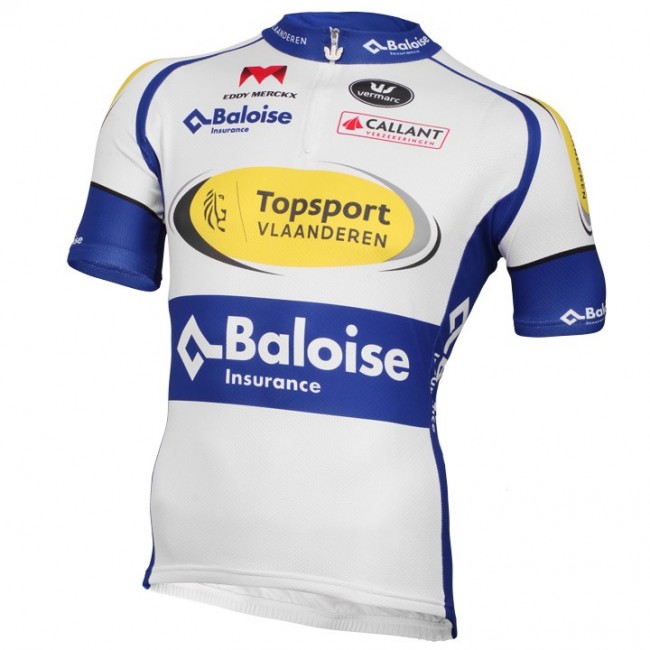 2016 TopSport Vlaanderen-Balois Radtrikot Kurzarm KGOQ373
