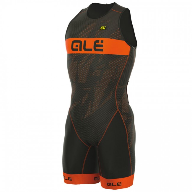 2017 Body Ale Tri Record Zip Back-Orange Fluo 267HLXJ