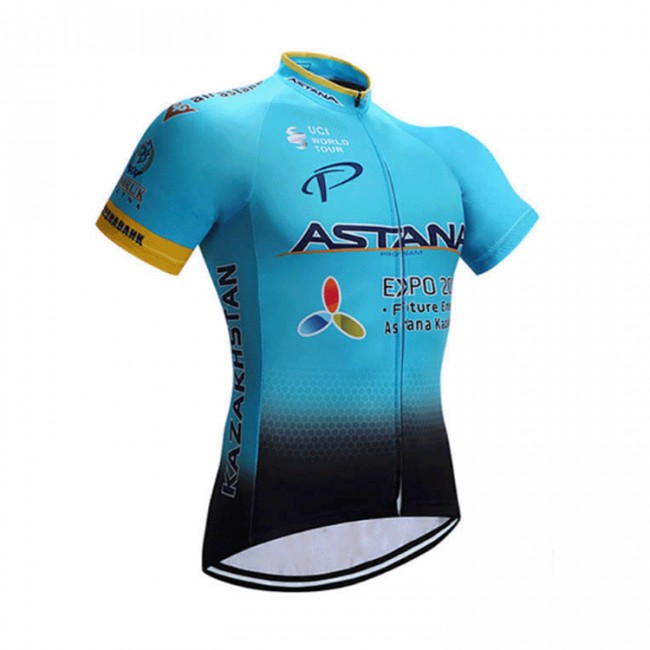 2017 Astana Radtrikot Kurzarm 889FRJZ