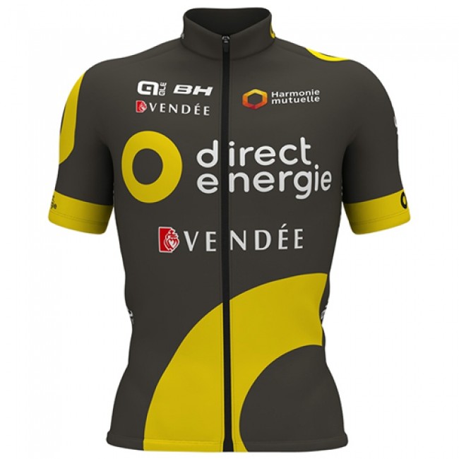 2017 Direct Energie Radtrikot Kurzarm 730WJGA