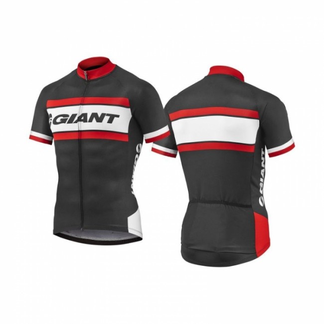 2017 Giant Rot Schwarz Radtrikot Kurzarm 259DXQS