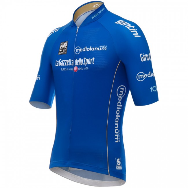 Giro d'Italia 2017 Blau Radtrikot Kurzarm 274RWWT