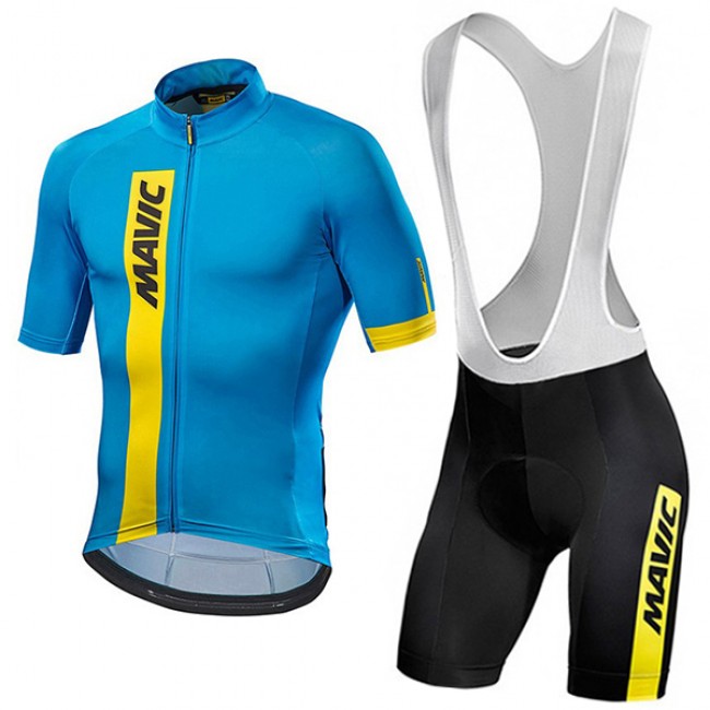 2017 MAVIC Fahrradbekleidung Satz Radtrikot Kurzarm+Kurz Trägerhose 02 224VBXY