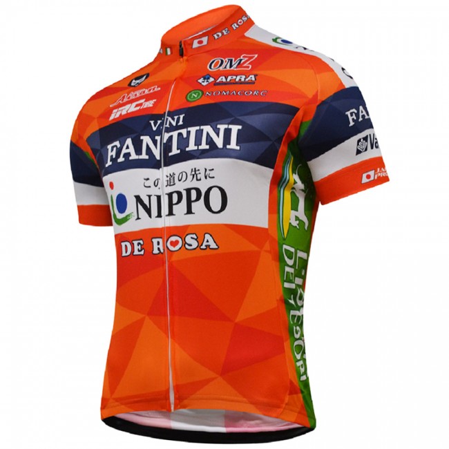 2017 Vini Fantini Nippo Pro Team Radtrikot Kurzarm 249FKDG